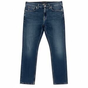 Everlane Men Slim Jeans Uniform Organic Cotton 33x30 Medium Wash Sustainable